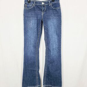 Maurices Bootcut Jeans 7/8 Reg Dark Wash